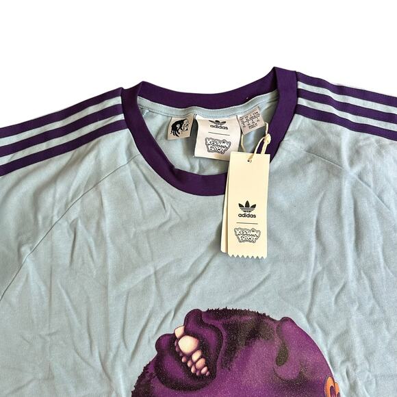 Kerwin Frost Adidas Ringer Tee Shirt Mens XL NWT - Picture 4 of 6